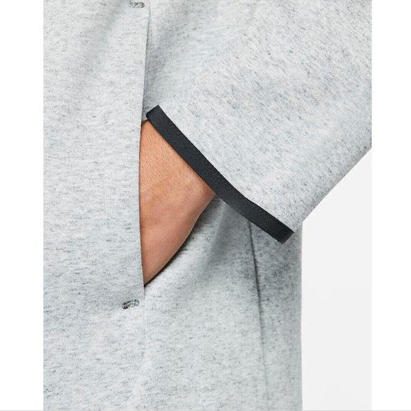 Nike Sportswear Tech Fleece Men's 1/2-Zip Top Heather Grey size Large - Picture 6 of 8